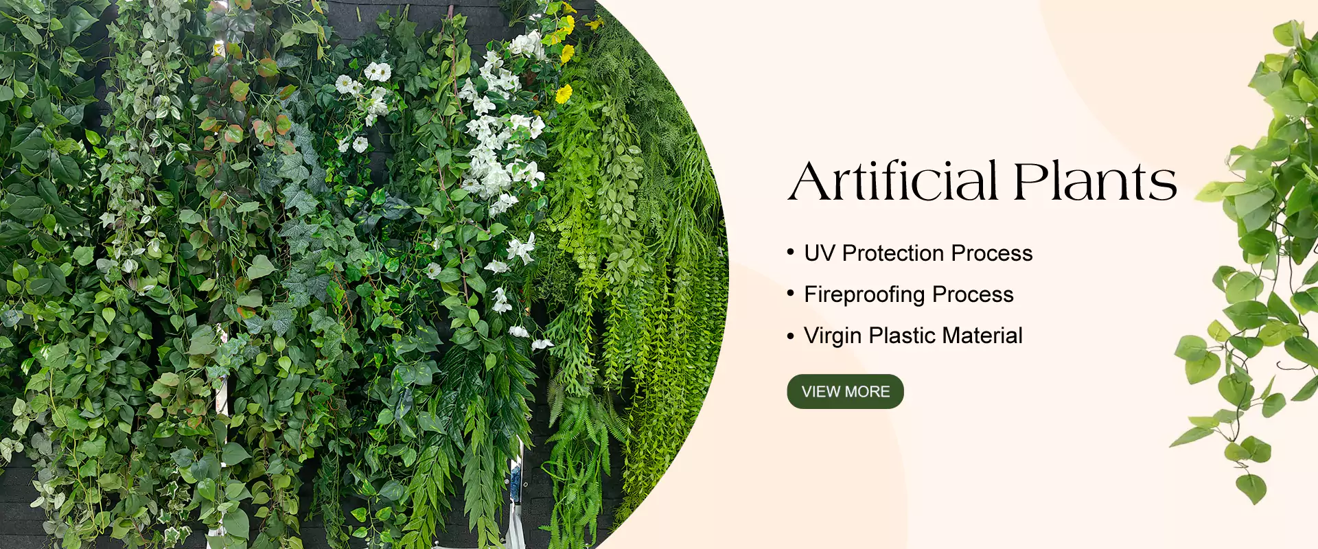 Fabricante de plantas artificiais