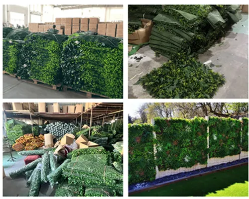 Design de parede de imagem da marca com parede artificial de grama: melhor vegetação falsa para cenários de logotipo