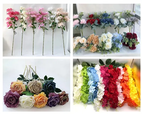Guia de atacado de flores artificiais