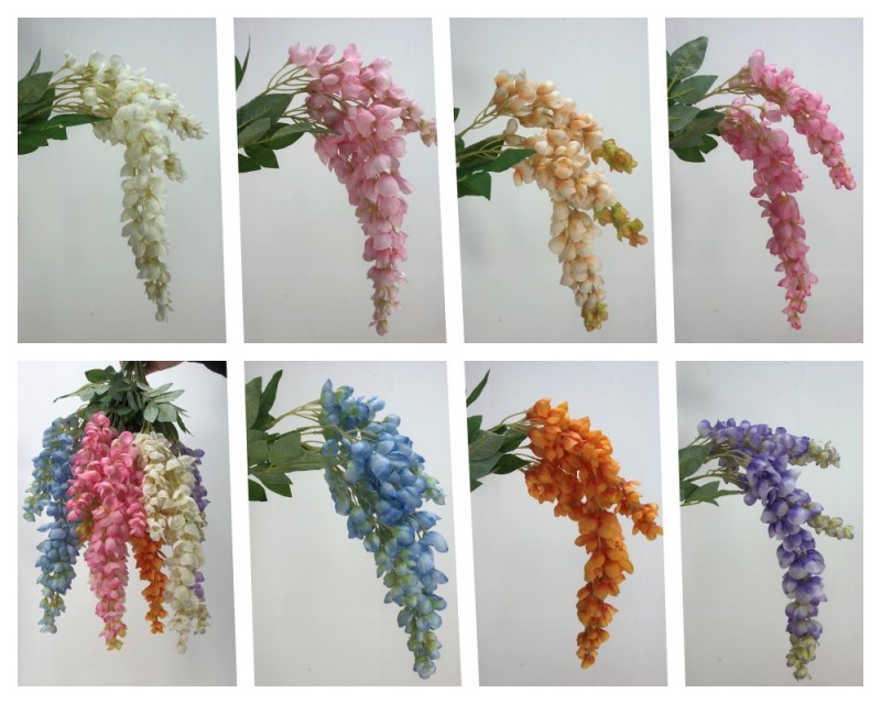 Wisteria artificial de Ouli® - Decoração de Wisteria artificial de alta qualidade