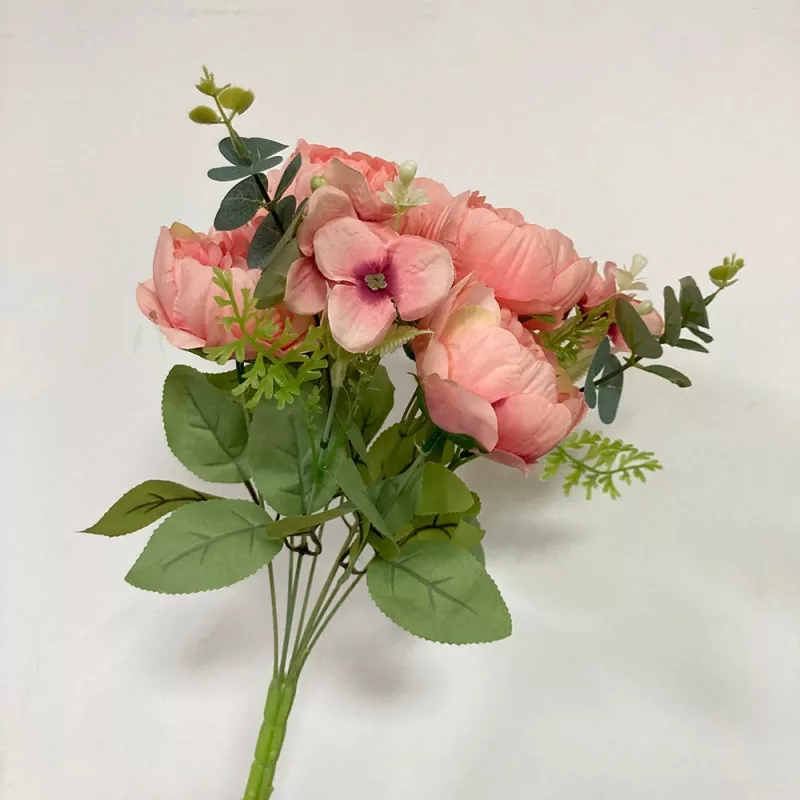 9 Forks Fake Peony Bouque