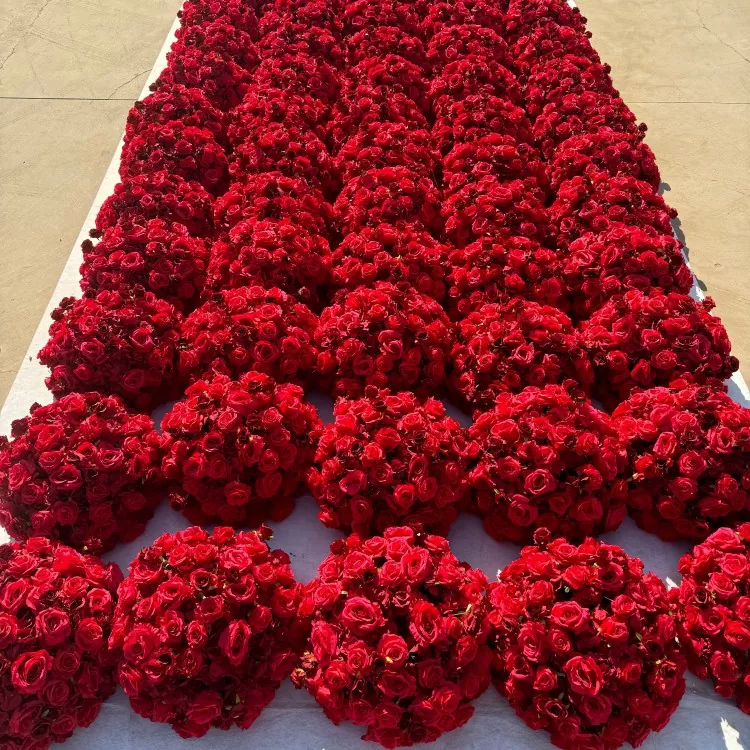 Bola de flor artificial