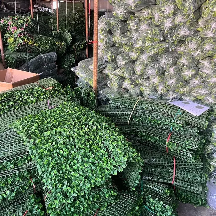 Painéis de parede de vegetação artificial