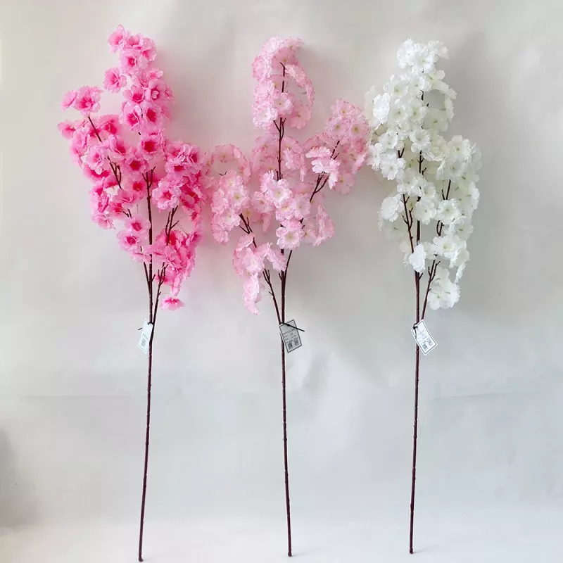 Flores artificiais de flores de cerejeira