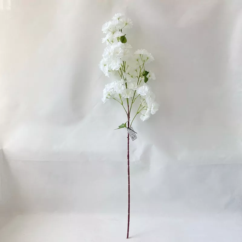 Flores de seda de flores de cerejeira