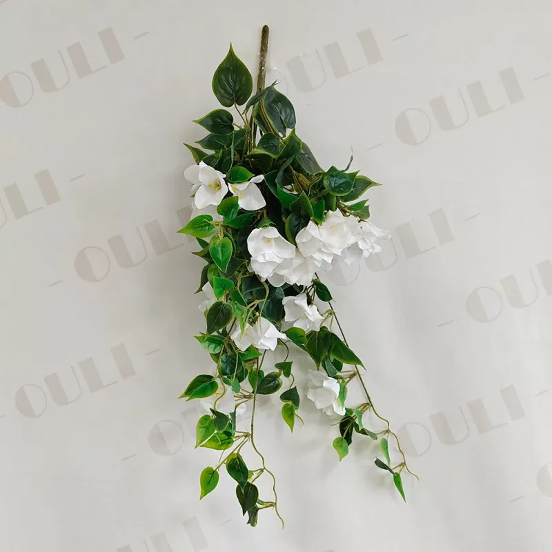 Flores penduradas de bougainvilas falsas