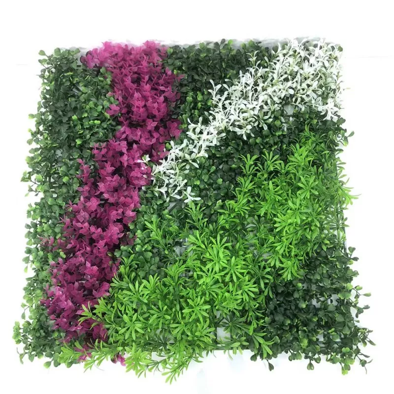 Painéis de parede de plantas falsas