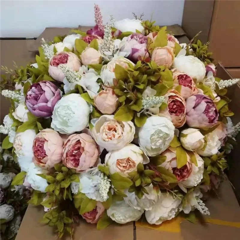 Peças centrais da bola de flores