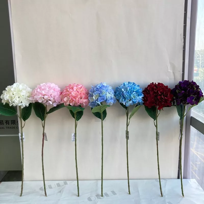 Flores artificiais da hortênsia